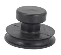 OFFSCH Ventouse Pour Bol Accessoire De Bol Chantant En Caoutchouc Noir Support D'Aspiration Pour Bol Bouddha DiamèTre Portable Et Durable 8cm