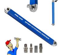 Offset Extension Wrench, Clé D'extension Offset Avec Adaptateur D'entraînement 1/2", 1/4" Et 3/8" Bar De Outil D'extension De La Clé Pour Mécaniciens, Artisans De Garage (1 Pièce)