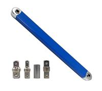 Offset Extension Wrench - Tight Reach Wrench Set, Ergonomic Hand Tool | Multifunctional Long Handle Socket Adapter, Durable Offset Ratchet Spanner for Home Repair Vehicle Maintenance Industrial Garage