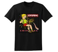 Offspring Americana T-Shirt Black Graphic Unisex Tee Shirt L