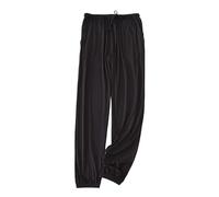 OFFSUM Bas De Pyjama pour Homme - Hommes Pantalons Vêtements De Nuit Décontracté Doux Mode Été Pantalon Vêtements De Détente L-4Xl Grande Taille Ample Mince Vêtements De Nuit