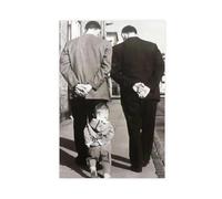 OffsuM Poster sur toile de Robert Doisneau - Décoration murale pour salon, chambre à coucher - Style sans cadre - 40 x 60 cm