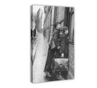 OffsuM Robert Doisneau Art 19, poster sur toile, décoration murale, peintures pour salon, chambre à coucher, style cadre, 20 x 30 cm