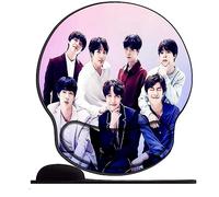 OfFsum Tapis De Souris avec Repose Poignet en Gel Boy BTS Sty70 Ergonomique Confort avec Repose-Poignet Gaming Mouse Pad pour Ordinateur et Ordinateur Portable