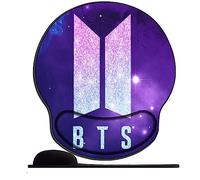 OFFSUM Tapis de Souris Ergonomique avec Repose-Poignet en Gel et Tissu Lycra,Boy BTS Sty88 pour Ordinateur, Ordinateur Portable, PC, Maison, Bureau et Voyage