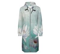 OFFSUM Veste À Capuche Pour Femme - Belles Fleurs Sweat-Shirt À Capuche Décontracté Avec Poche Zippée, Cardigan Chaud Pour L'Automne Et L'Hiver, Doux Et Confortable 5Xl