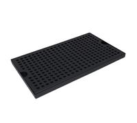 Ofggd Égouttoir en métal Tour de bière Égouttoir à bière en acier inoxydable Plateau égouttoir pour cuisine de restaurant pour restaurants