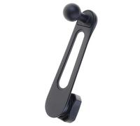 Ofggd Support de téléphone portable 17 mm Rallonge de rotule de véhicule Pince de sortie d'air pour voiture Support de téléphone et extensions de support