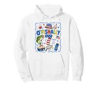 O'Fishally, garçon de 7 Ans, Funny Fishing, 7e Anniversaire Sweat à Capuche