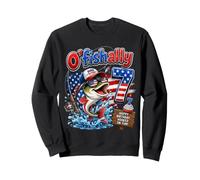 O'Fishally, garçon de 7 Ans, Funny Fishing, 7e Anniversaire Sweatshirt