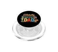 O'Fishally Going to Be A Dad of Twins PopSockets PopGrip pour MagSafe
