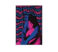 OFITIN Poster décoratif sur toile de l'album de musique « Tv Girl Who Really Cares » - Décoration murale moderne pour chambre à coucher - 20 x 30 cm - Style 1