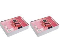 OFITURIA FAB-17837 Pack 500 Hojas Color Blanco Tamaño A5 80gr (Lot de 2)