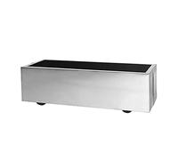 OFITURIA Jardinera Para Exterior Grande Rectangular Con Ruedas Macetero Para Plantas Artificiales Apto Para Parques y Jardines