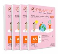 Ofituria - Papier A5 100g 1000 Feuilles Blanches Multifonction | Idéal pour un Usage Scolaire et Professionnel. Imprimantes laser, à jet d'encre ou photocopieuses