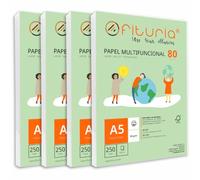 Ofituria - Papier A5 80g 1000 Feuilles Blanches Multifonction | Idéal pour un Usage Scolaire et Professionnel. Imprimantes laser, à jet d'encre ou photocopieuses