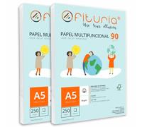 Ofituria - Papier A5 90g 500 Feuilles Blanches Multifonction | Idéal pour un Usage Scolaire et Professionnel. Imprimantes laser, à jet d'encre ou photocopieuses
