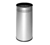 OFITURIA Paragüero Decorativo Acero inoxidable Color Brillo Soporte Para Paraguas Con Perforados y Recoge Aguas Interior