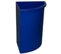 OFITURIA Recipiente Extraíble para Papelera de Reciclaje PVC de alta resistencia Capacidad 3 litros Color Azul