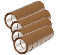 OFITURIA Ruban Adhésif pour Emballage, Ruban Marron, Ruban pour Emballage Cartons Déménagement et Envois, Ruban Adhésif pour Emballer, Bande Adhésive Sécurisée Résistante (50mmx66m, 24 rouleaux)
