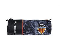 OFITURIA Valencia CF Trousse avec 1 Poche zippée Simple Ronde - Dimensions 21 x 7 x 7 cm Noir, Trousse Ronde, Trousse 1 Poche zippée Simple Ronde
