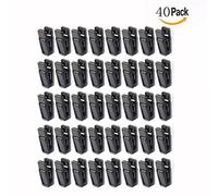 OFKPO 40 Pcs Pinces à Linge Antidérapantes, Clips en Plastique, Clips de Suspension pour Cintre de Flocage