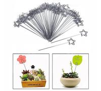 OFKPO 50 pcs Mémo Clip en Métal Forme Etoile, DIY Memo Clip Support Photo et Carte de Visite