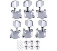 OFKPO 6 PCS Bouton de Corde de Guitare, Semi-fermées Cordes de Guitare Accordage Pinces Mecaniques
