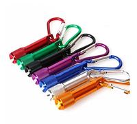 OFKPO 7 Pcs Porte Clé Lumineux LED, Porte Clé Torche Mini Lampes de Poches pour Camping, Pêche, Randonnée, Voyages et Autres Activités de Plein Air