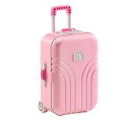 OFKPO Boîte à Bijoux Musicale, Boîte à Musicale Formes en Valise Trolley, Coffret Bijoux pour Petite Fille Enfants