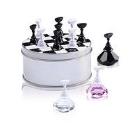 OFKPO Echiquier Magnétique Nail Art Practise, Vernis à Ongles Support pour Ecran Peinture Outil d'Entraînement