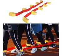 OFKPO Jeu de Plein air et Sports, Jeu de Bandage de Jambes Multi-homme, Équipement de Jeu d'Équipe