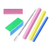 OFKPO Lime à Ongles et Polissoir, Bloc Polissage Ongle Kit pour Manucure Supprimer Cuticule et Outil de Polissage des Ongles