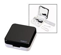 OFKPO Mini Ètui de Lentilles, Boite de Lentilles de Contact Portable Kit de Voyage à l'Extérieur