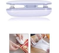 OFKPO Mini Scelleur, Machine à Sceller Portable, Machine de Cachetage de Ménage pour Sacs en Plastique, Stockage Alimentaire et Sacs de Céréales Scelleuse