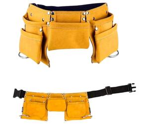 OFKPO Sac à Outils en Cuir de Jardin, Ceinture Ajustable Outils
