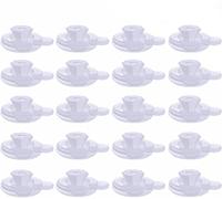 OFKPO Set de 20Pcs Clip de Couette, Transparent Pinces à Couette en Plastique Durable, Garder Coins de Couettes/Couettes/Couvertures en Place