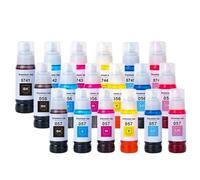OFKSEWPA 056 057 107 108 574 Refill DE REFOLLAGE À LA Bouteille À LA REFORME Compatible avec L8050 L8058 Printers(E-056 1 Set)
