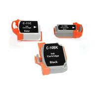 OFKSEWPA Cartouche d'encre Compatible BCI11 BCI 11 BCI10 BCI 10 BCI15 BCI16 BCI10BK pour l'imprimante Fonctionne avec la série BCI(C-10BK)