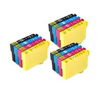 OFKSEWPA Cartridge à Encre Compatible Europe 604xl T604 XL T604XL pour la Couleur de l'imprimante à Jet à Jet XP-2200 XP-2205 XP-3200 XP-4205(3 Set 12pcs)
