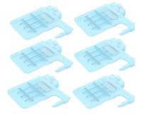 OFKSEWPA Convertisseur Adaptateur de collecteur DTF Printhead avec Un Grand Amortisseur à Encre Blanc Compatible avec XP600 18100 ET L8050 L18050(6 Dampers)