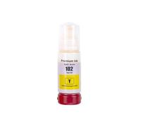 OFKSEWPA Recharge d'encre 102 Compatible avec Les modèles d'imprimantes ET-2700 ET-2750 ET-2751 ET-2756 ET-2850 ET-2851 ET-2856(Y 1pcs)