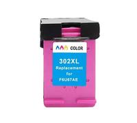 OFKSEWPA Remplacement Compatible de la Cartouche d'encre pour Les Documents 302xl 302 XL Fonctionne avec l'imprimante de Bureau 5220 5230 3630(Tri-Color 1PCS)