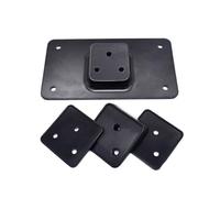 OFLNDHXTXB Support de Plaque d'immatriculation Compatible avec Harley Dyna | 3-Hole Laydown Mounting Bracket Compatible avec Harley Big Twins, Sportster, Softail, XL 1973-2020