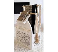 OFNESS Tapis de Prière Musulman Rangement Coran Tesbih Support