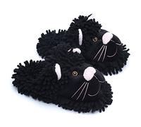 ofoot Pantoufle Animale Mignon Femme Chaud Maison,Chaussures Semelle Caoutchouc Hibo Renard Koala Rat Renard Renard Singe Chat Lapin