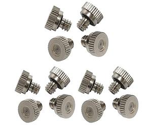 O'FRESH 074 Lot de 4 Buses de brumisation haute performance Inox, Paquet de 3