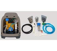 O'FRESH Brumisateur Terrasse Exterieur Haute Pression 50 Buses Inox - Système Brumisation avec Pompe Haute Pression Axiale 60 Bars - Capacité : 130 m² - Repousse les moustiques et nuisibles