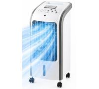 O'FRESH Rafraichisseur d'air silencieux - Portable grace à ses roulettes - Ventilateur avec évaporation, rafraichit instantanément - Télécommande - Timer - Assainit l'air ambient des polens et poluant