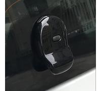 OFUNGO Protecteur De PoignéE De Porte De Coffre Voiture, Pour Smart Fortwo 453 Fortwo 2015-2020 Bouton Porte ArrièRe Housse DéCoration Autocollant Accessoires ExtéRieurs Black